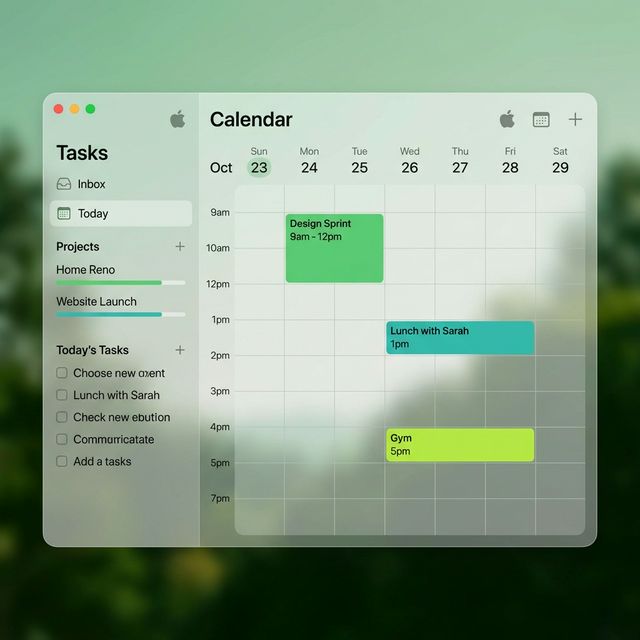 CalPal App UI Mockup